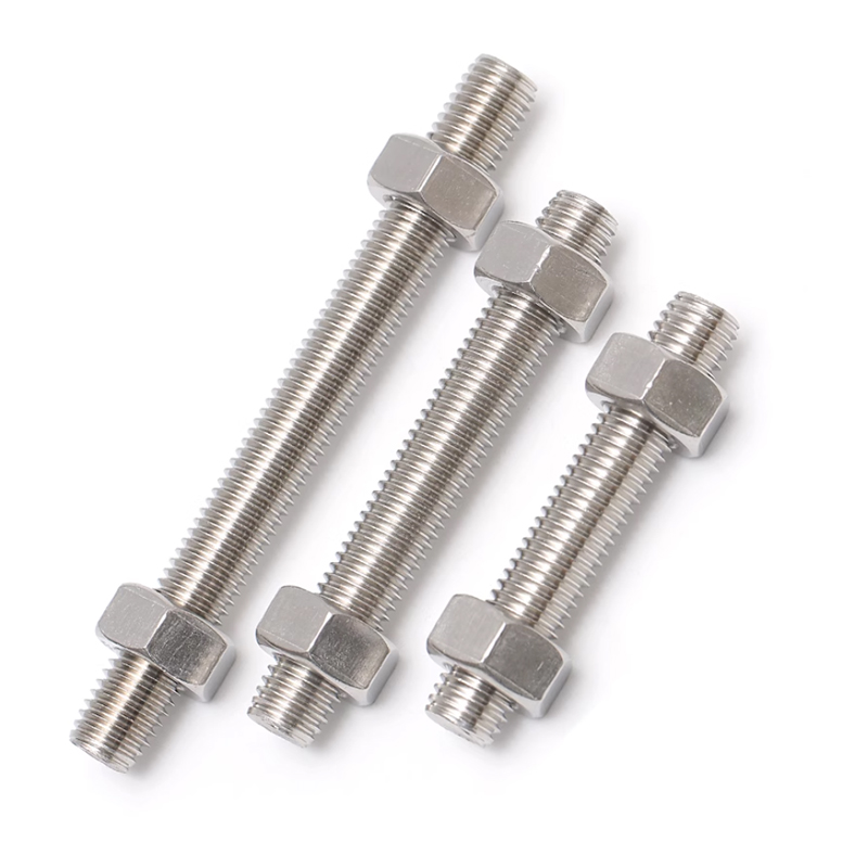 M10×300 Karbon Çelik Sınıf 8.8 Galvanizli Tam Dişli Çubuklar