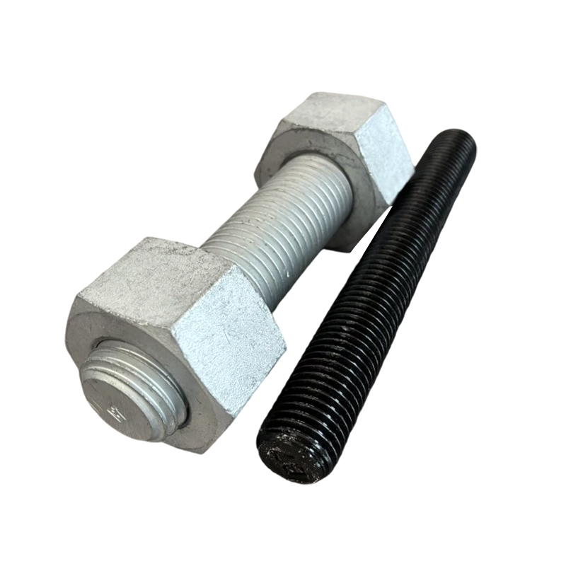 Karbon Çelik M16×300 Sınıf 8.8 Galvanizli / Siyah Tam Dişli Çubuk