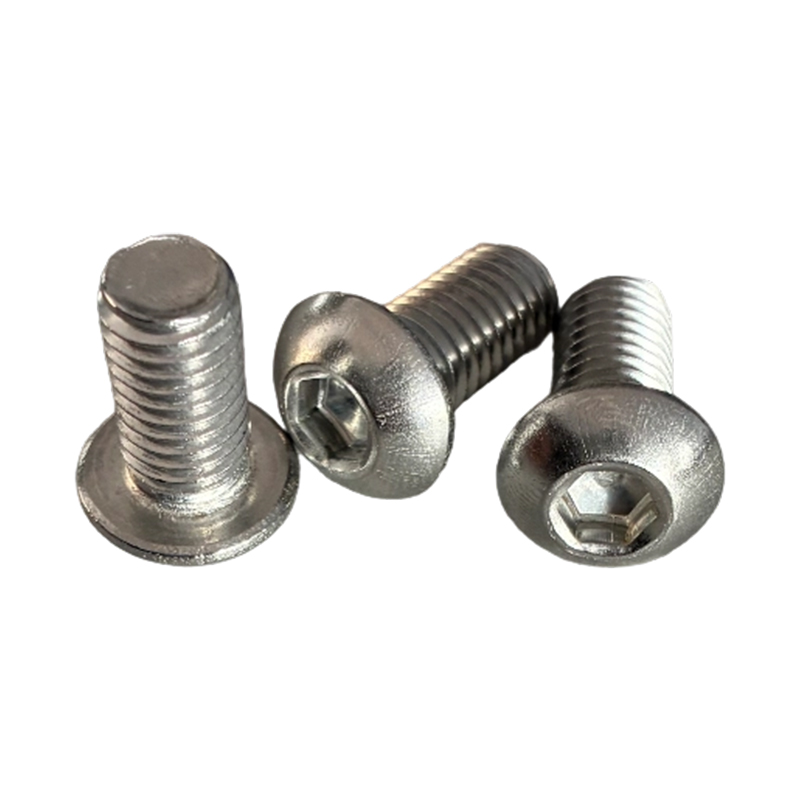 M3 * 40 Sınıf 8.8 Karbon Çelik Siyah Düğme Vidaları