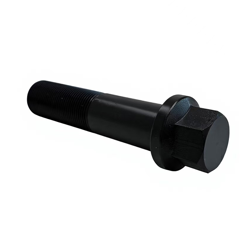 M8×40 Karbon Çelik Sınıf 8.8 Siyah Silindir Kapaklı Flanş Cıvataları