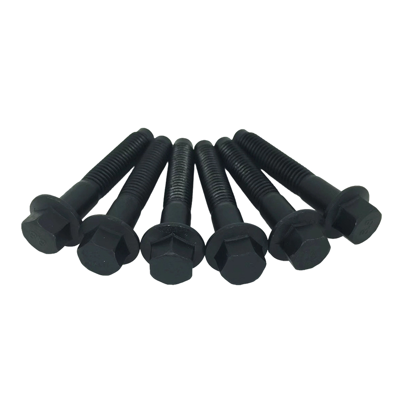 M5*10 Sınıf 8.8 Karbon Çelik Flanşlı Altıgen Başlı Cıvatalar