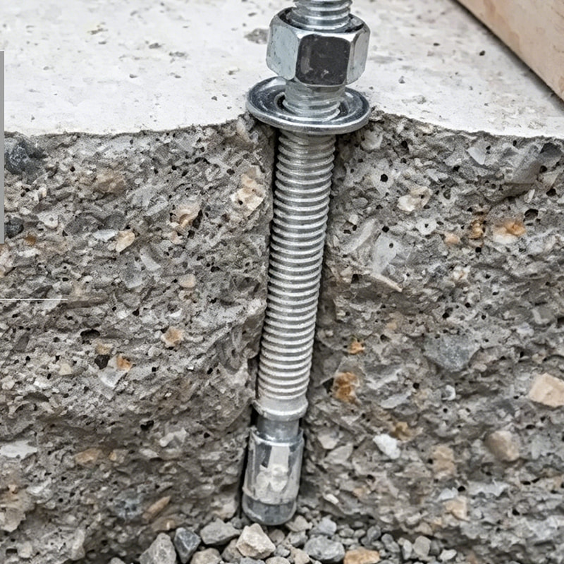 ASTM F1554 Karbon Çelik Sıcak Daldırma Galvanizli Ankraj Cıvatası ASTM F1554 Karbon Çelik Sıcak Daldırma Galvanizli Ankraj Cıvatası